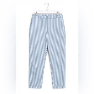 J. Crew Slim boyfriend chino pant in stripe size 27